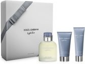 Dolce & Gabbana Light Blue pour Homme EDT 125 ml + ASB 75 ml + SG 50 ml (man)