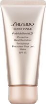 Shiseido Benefiance Wrinkle Resist24 Protective Hand Revitalizer SPF 15 75 ml